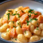 Juicy Smoked Salmon Gnocchi in Creamy Dill Sauce Delight 7 Juicy Smoked Salmon Gnocchi