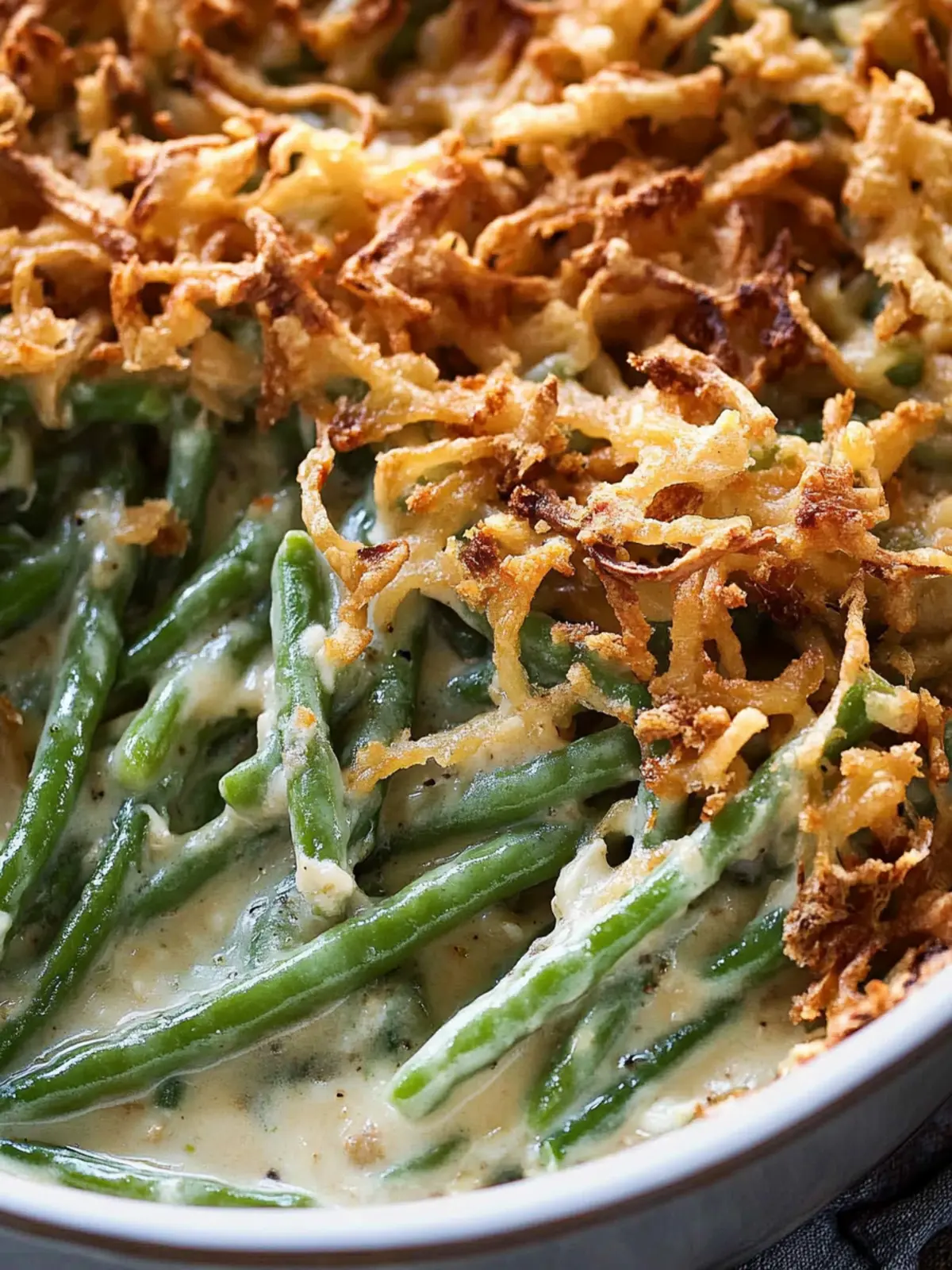 Green Bean Casserole Perfection: The Ultimate Comfort Side 4 Green Bean Casserole perfection!