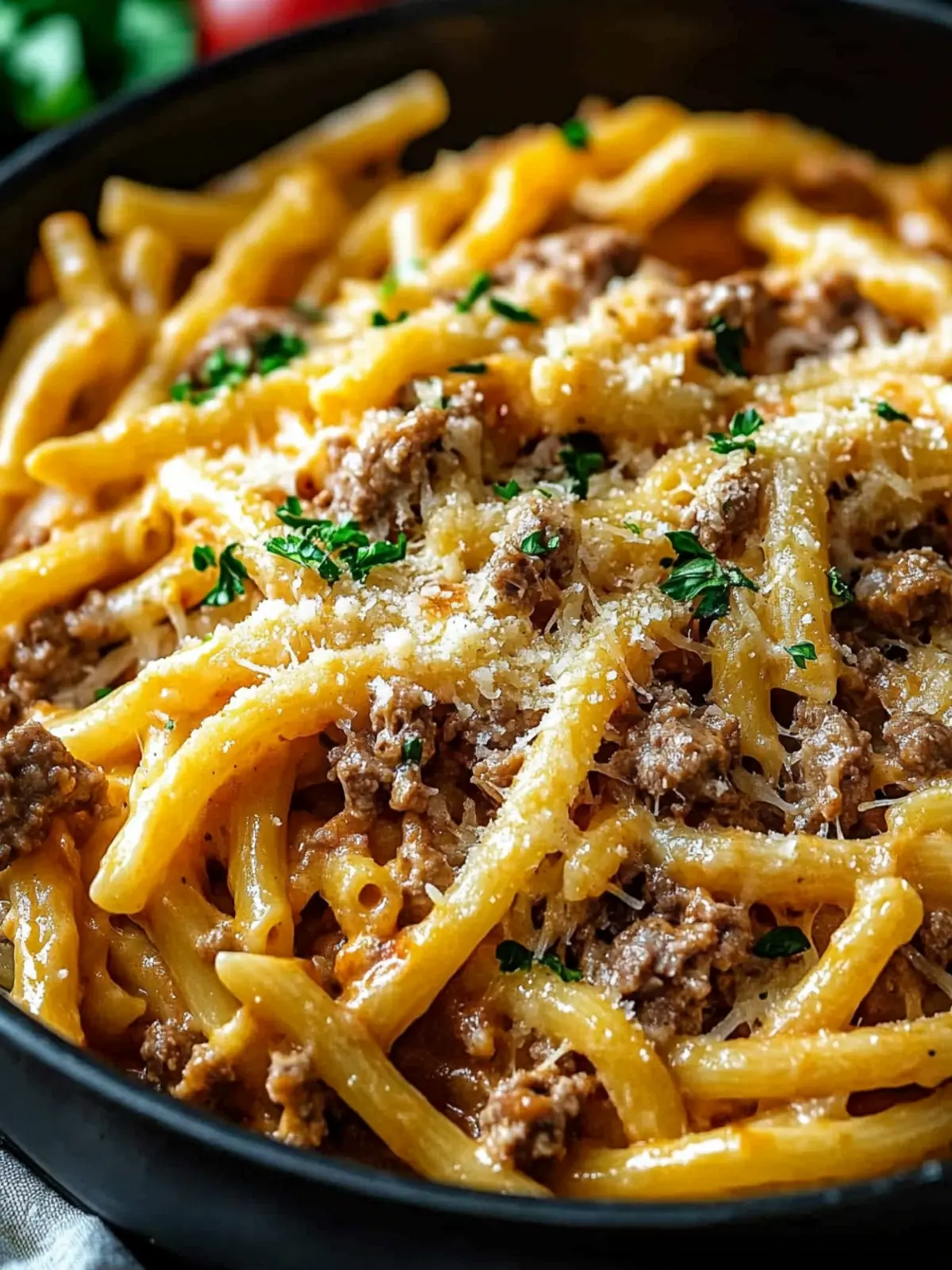 Creamy High Protein Beef Pasta: Comfort Food in 30 Minutes 4 Creamy High Protein Beef Pasta