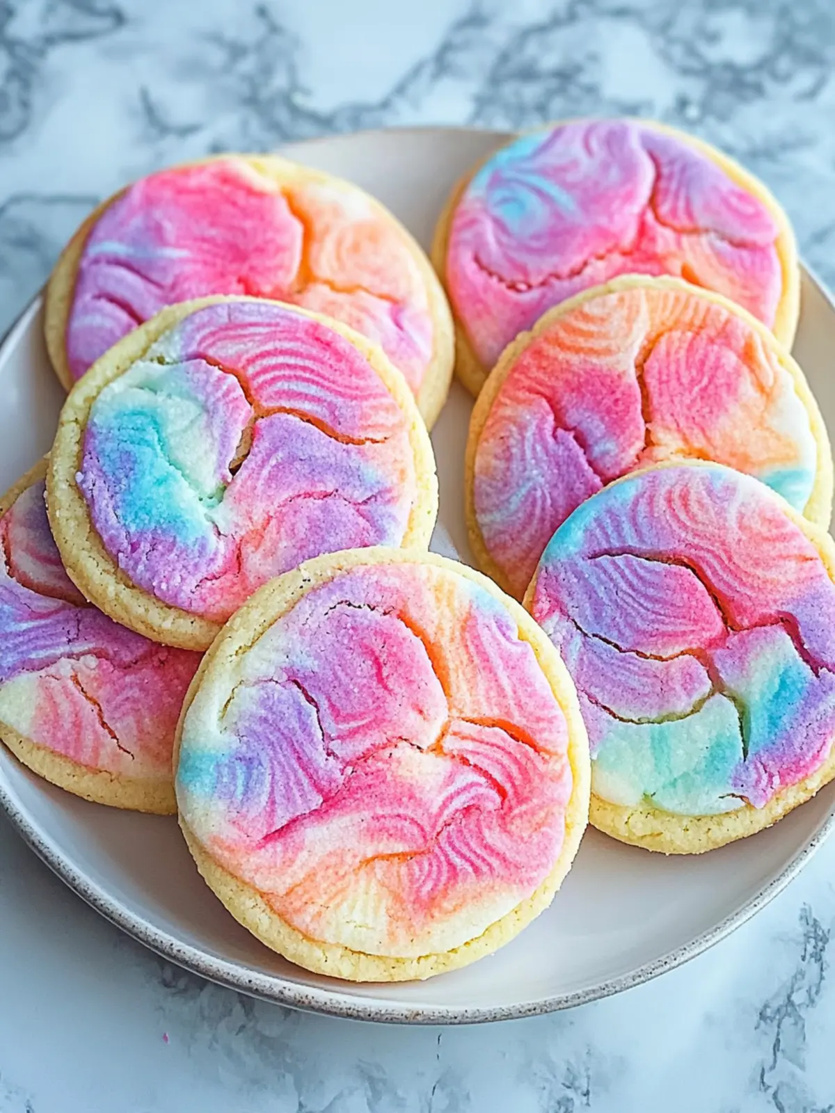 Tie Dye Cookies That Bring Fun and Flavor to Your Table 2 Tie Dye Cookies