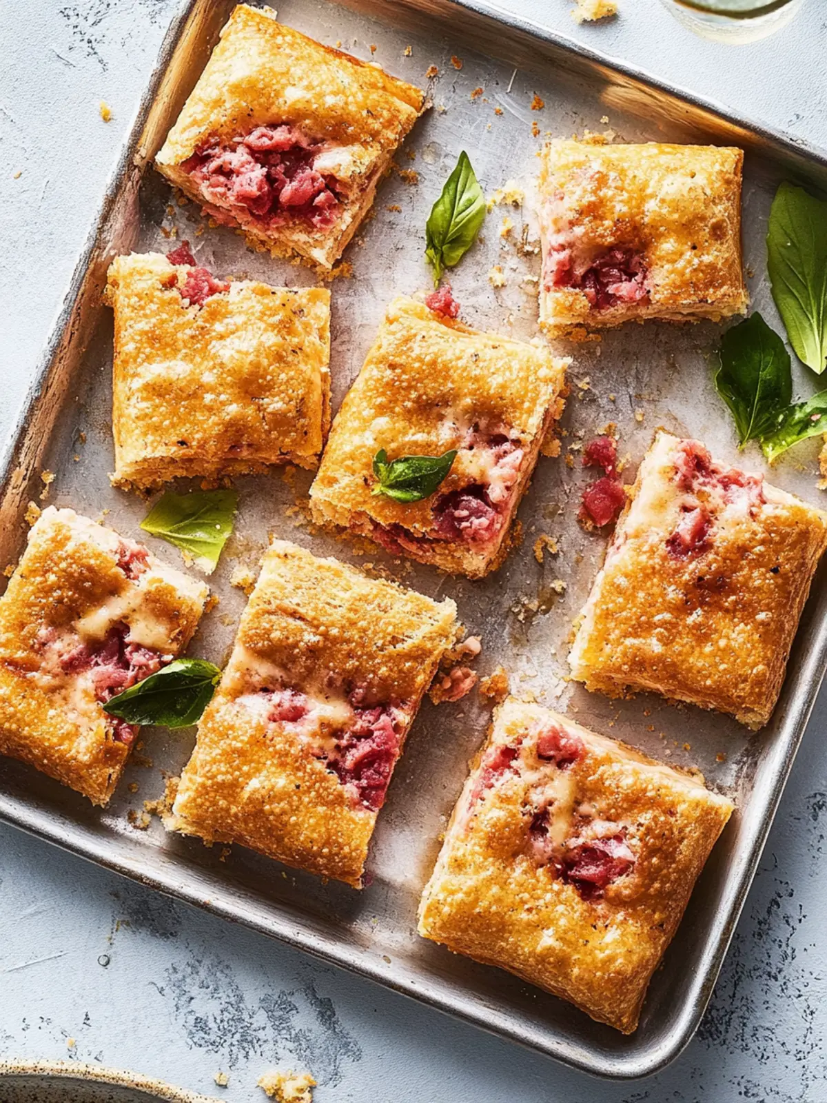 Reuben Squares: Irresistible Snack for Easy Entertaining! 4 Reuben Squares