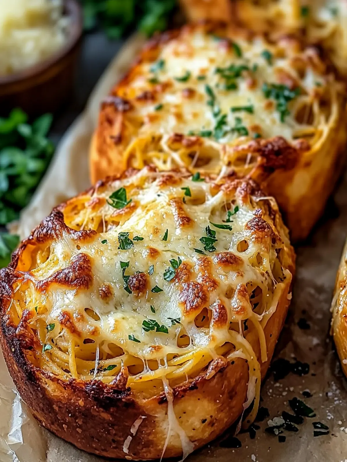 Spaghetti Garlic Bread: A Savory Twist for Easy Dinner Delight 4 Spaghetti Garlic Bread: A Delicious and Easy Recipe