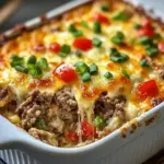 Low Carb Philly Cheesesteak Casserole That's Pure Comfort 8 Low Carb Philly Cheesesteak Casserole