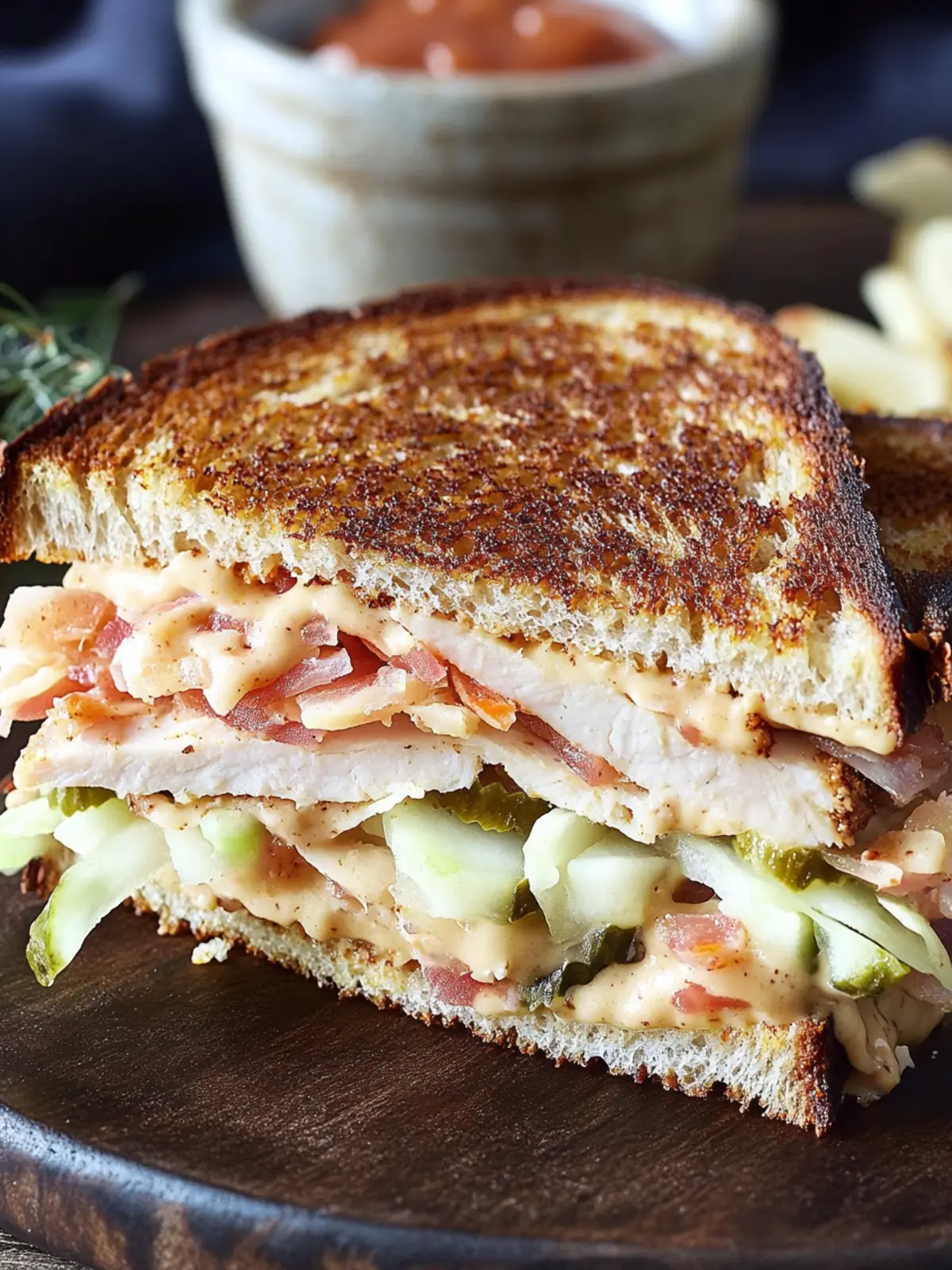Mouthwatering Turkey Reuben: Elevate Leftovers with Flavor 3 Rachel Sandwich (Turkey Reuben)