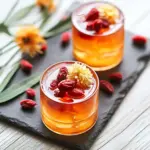 Chrysanthemum Goji Berry Jelly: A Refreshing Healthy Delight 5 Chrysanthemum Goji Berry Jelly 菊花枸子果冻