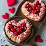 Heart Nutella Stuffed Cookie Cake for a Sweet Valentine's Surprise 6 Heart Nutella Stuffed Cookie Cake