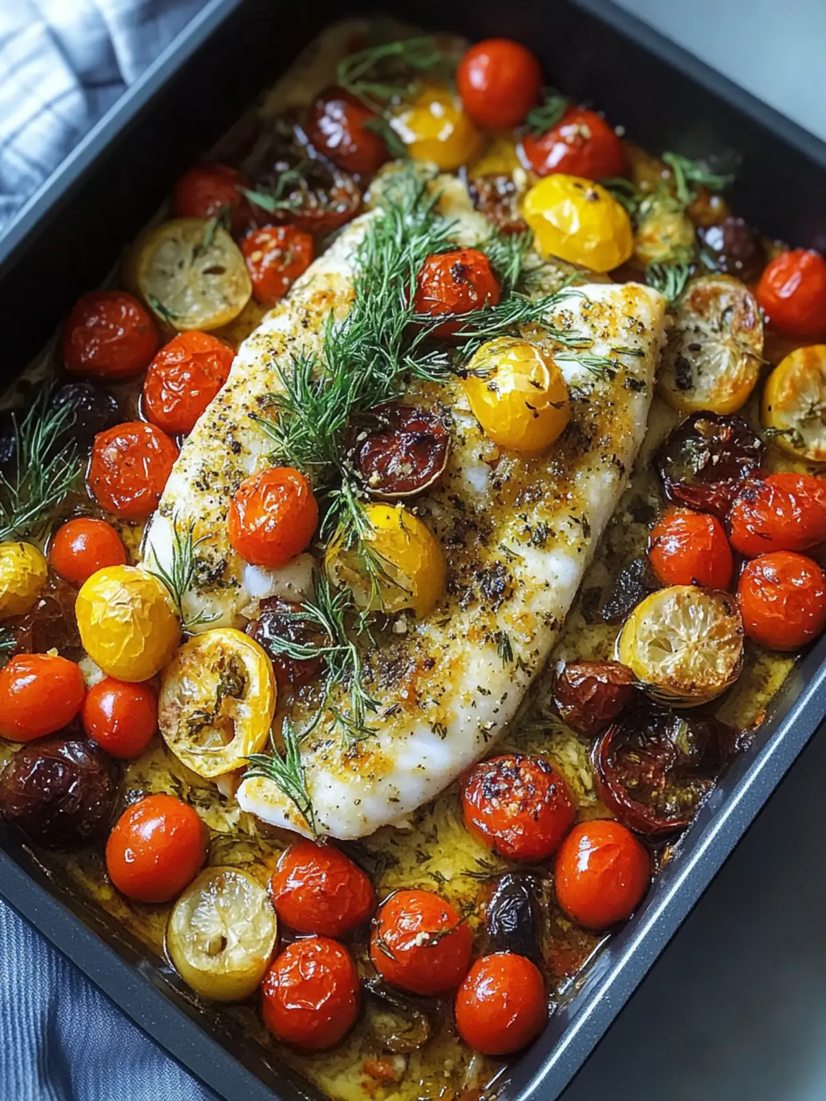 Deliciously Easy Mediterranean Baked Fish Recipe for Dinner 2 Easy Mediterranean Baked Fish Recipe for Dinner