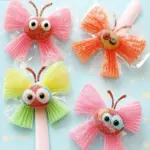 Candy Love Bugs Craft: Adorable Butterfly Treats for Kids 7 Candy Love Bugs Craft – Butterfly Treats