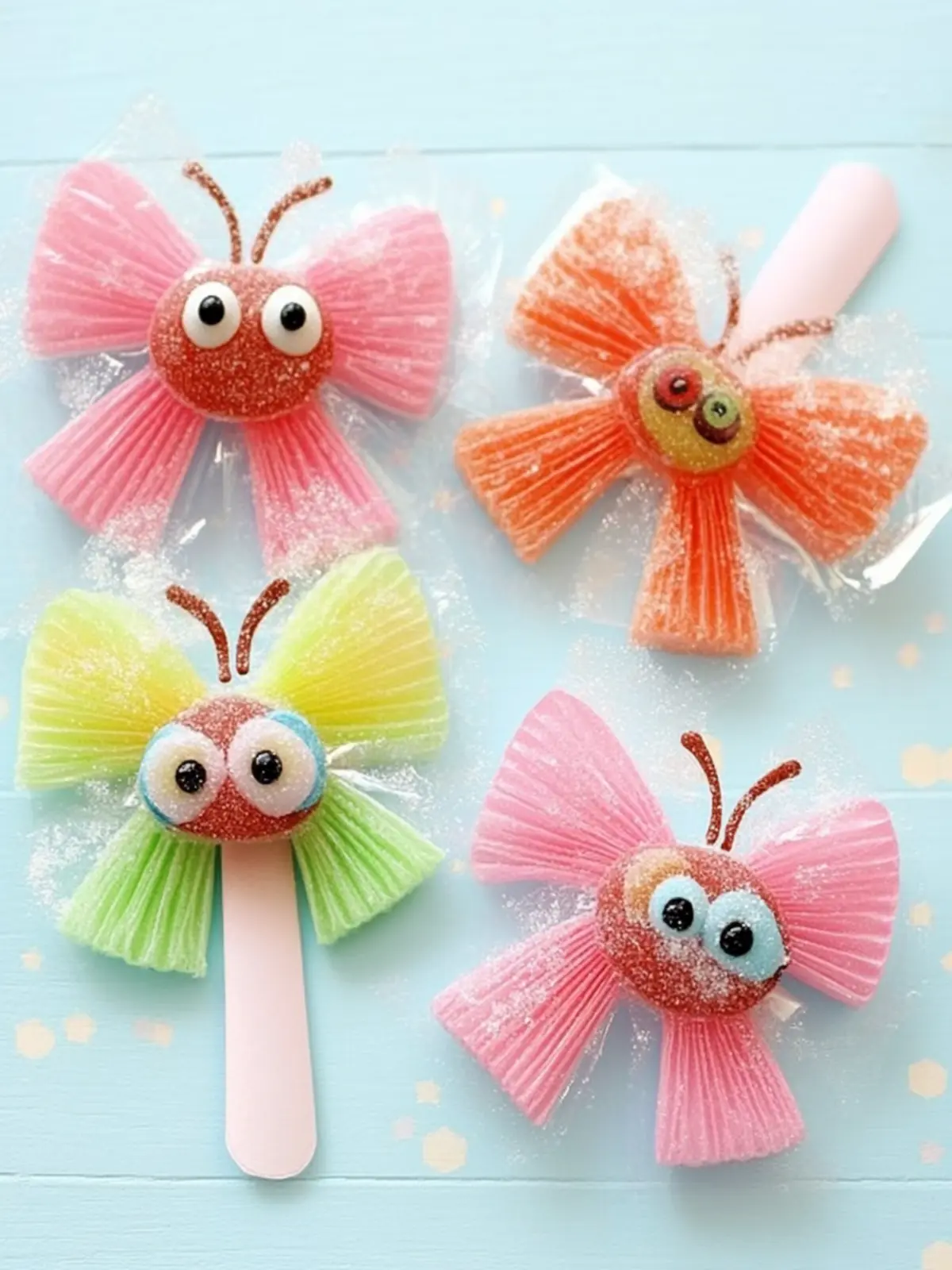 Candy Love Bugs Craft: Adorable Butterfly Treats for Kids 5 Candy Love Bugs Craft – Butterfly Treats
