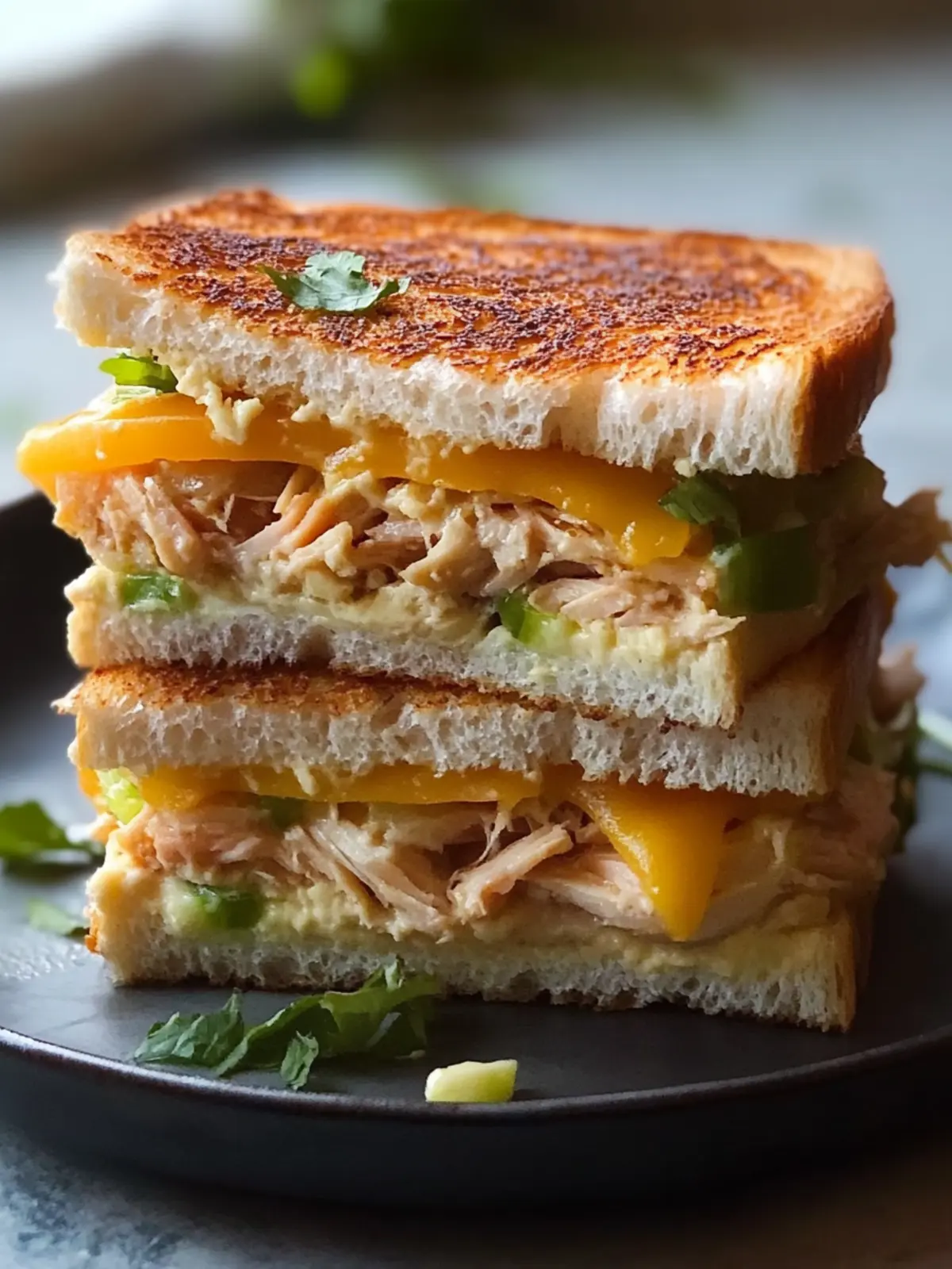 Mini Triple-Decker Tuna Melts for Quick, Flavorful Snack Bliss 4 Mini Triple-Decker Tuna Melts