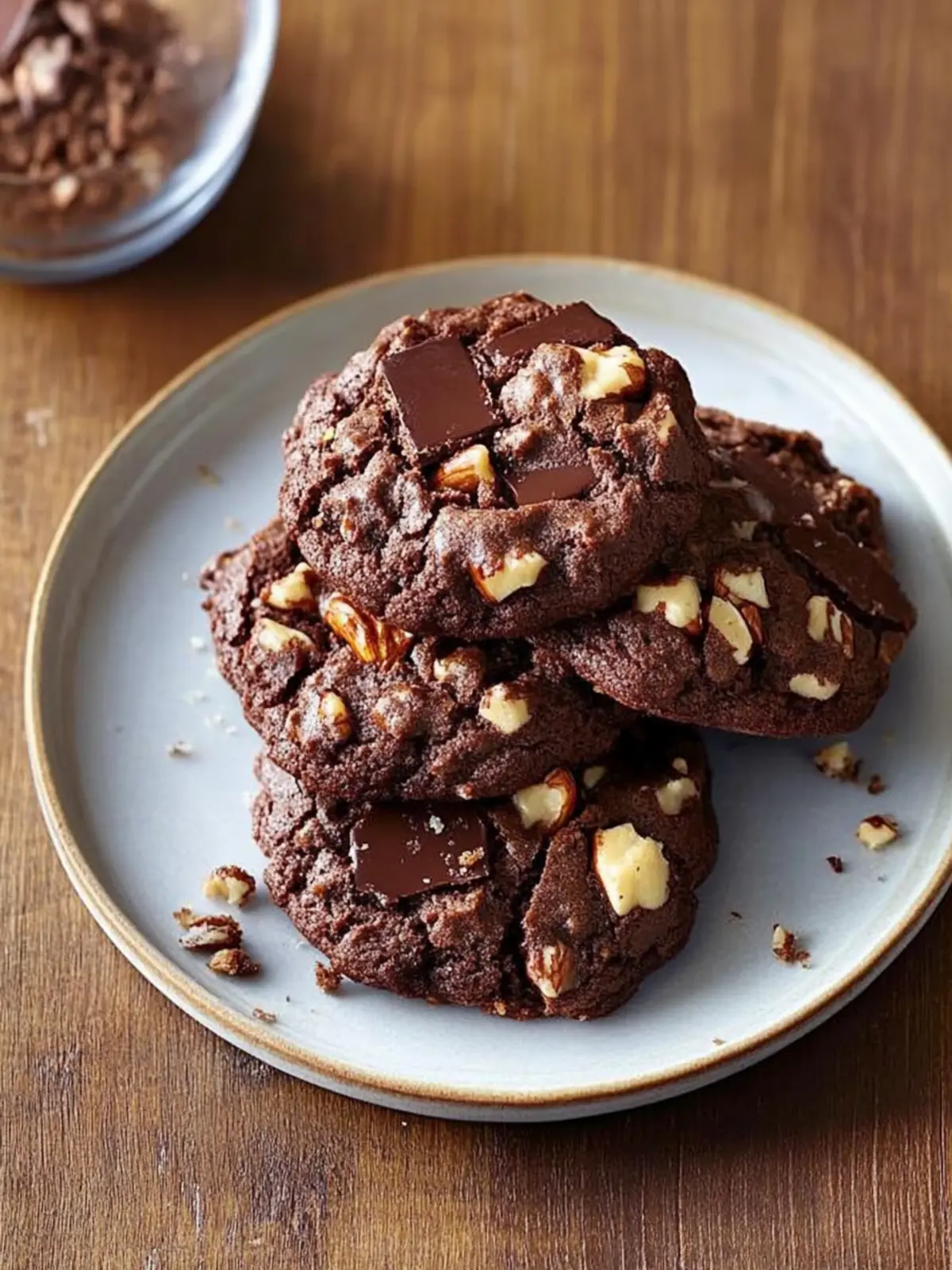 Irresistible Flourless Chocolate-Walnut Cookies Anyone Can Bake 5 Flourless Chocolate-Walnut Cookies