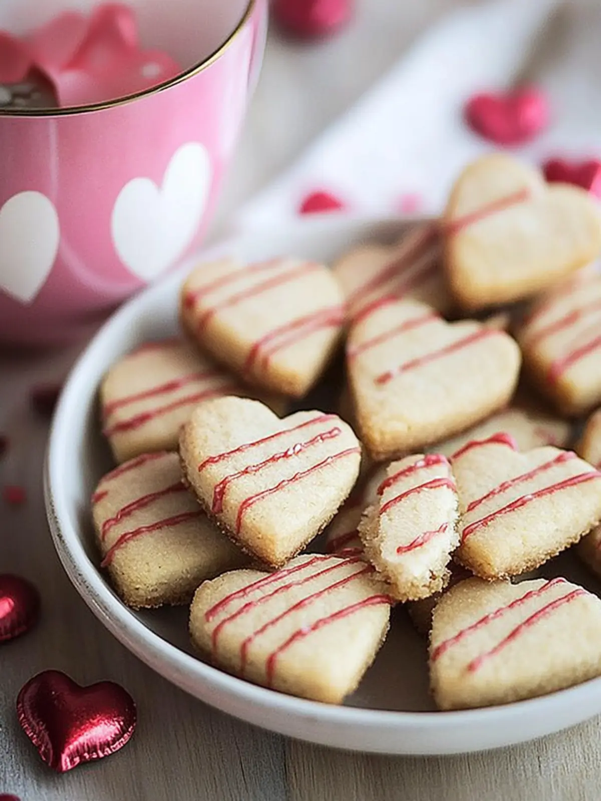 Deliciously EASY Valentine Shortbread Cookies You’ll Love 4 EASY Valentine Shortbread Cookies