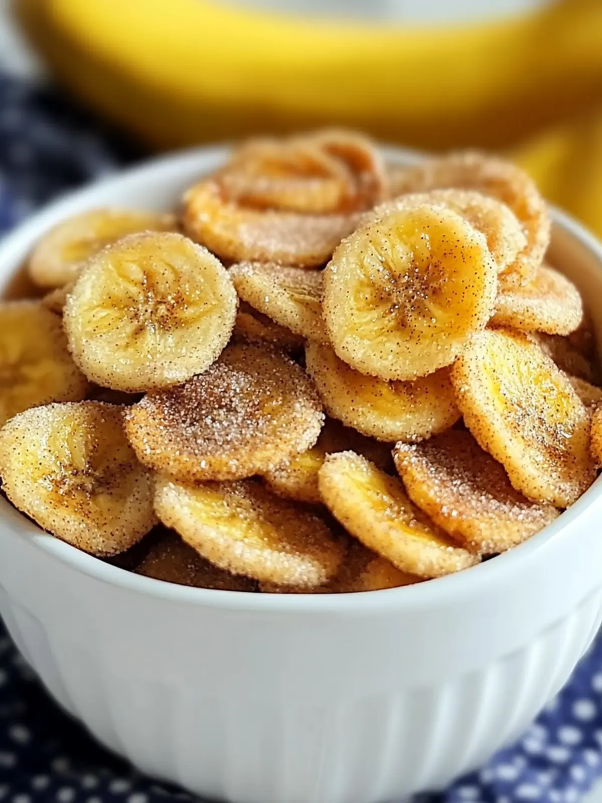 Crispy Cinnamon-Sugar Air Fryer Banana Chips You’ll Love 5 Cinnamon-Sugar Air Fryer Banana Chips