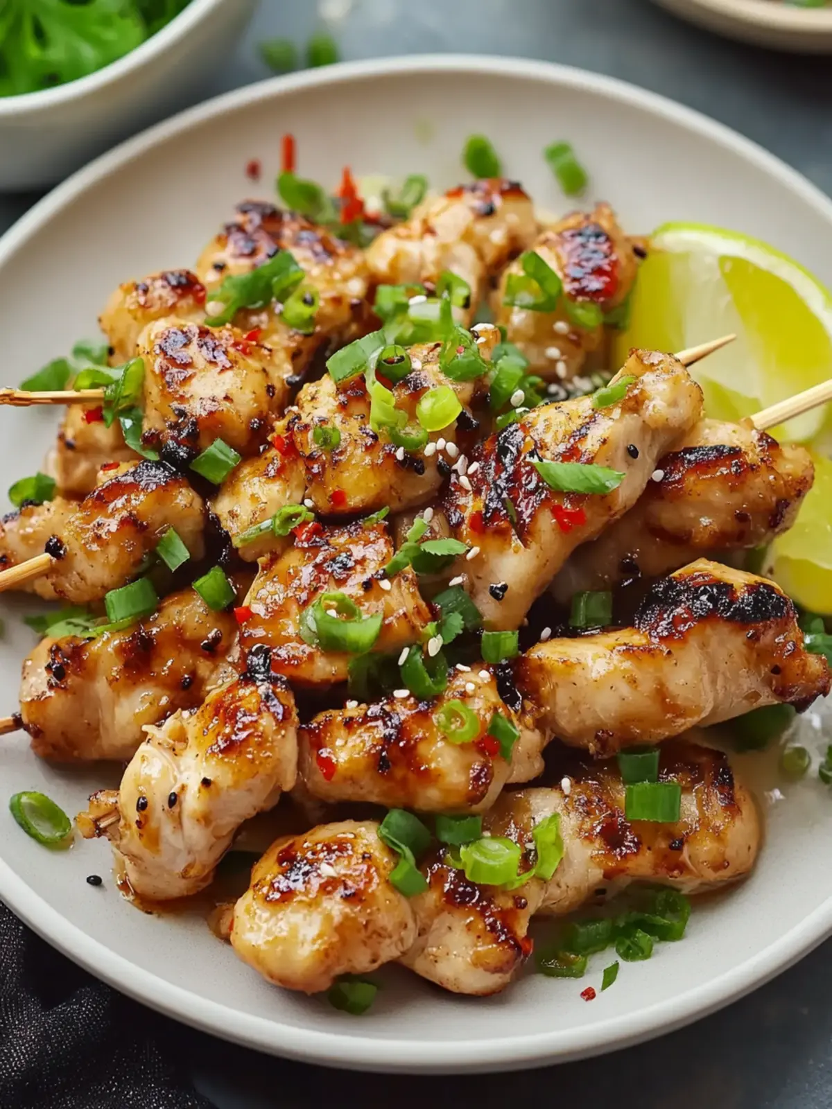 Savor Delicious Yakitori-Inspired Salt And Pepper Chicken Bites 2 Yakitori-Inspired Salt And Pepper Chicken Bites