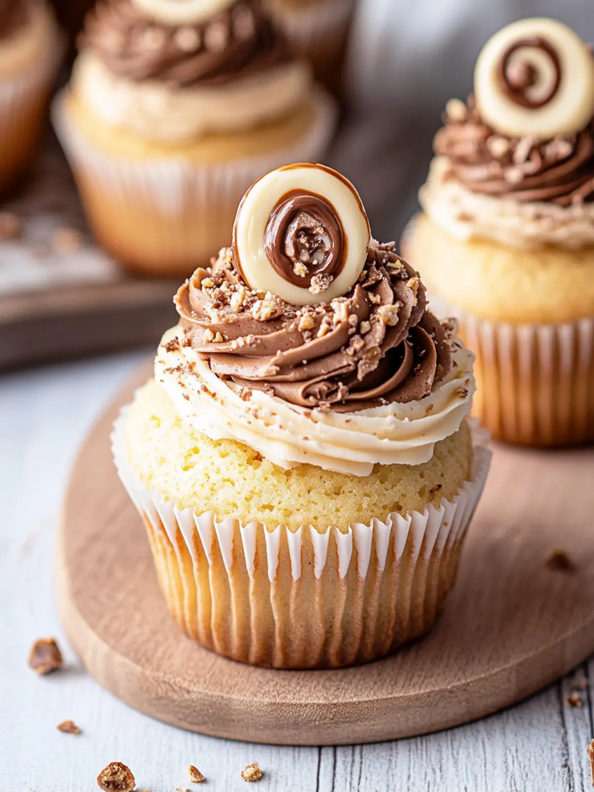 Irresistible Vanilla Nutella Cupcakes for the Ultimate Treat 5 Vanilla Nutella Cupcakes