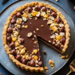 Indulge in Rich Chocolate Hazelnut Caramel Tart Bliss 2 Chocolate, Hazelnut & Caramel Tart