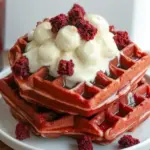Fluffy Red Velvet Waffles with Cake Mix for a Fun Breakfast 8 Red Velvet Waffles With Cake Mix