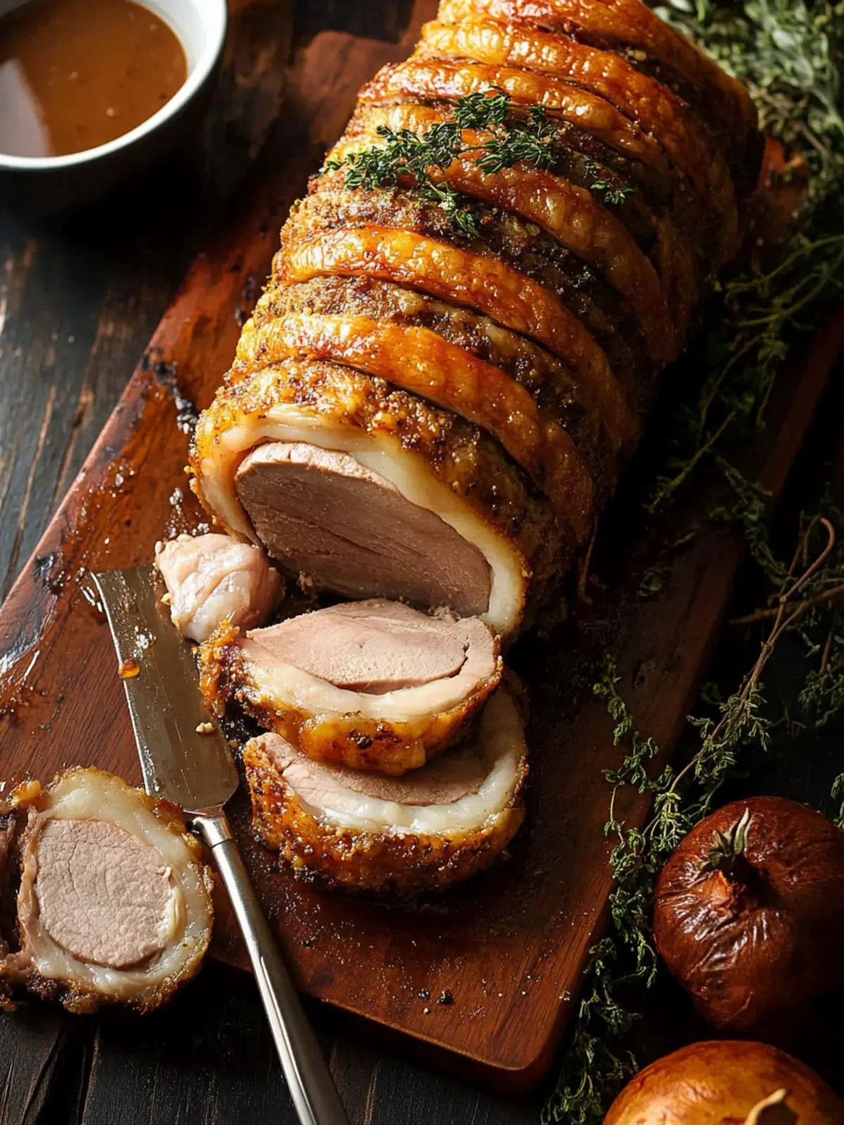 Mouthwatering Porchetta: Crispy Crackling Made Easy 3 Porchetta