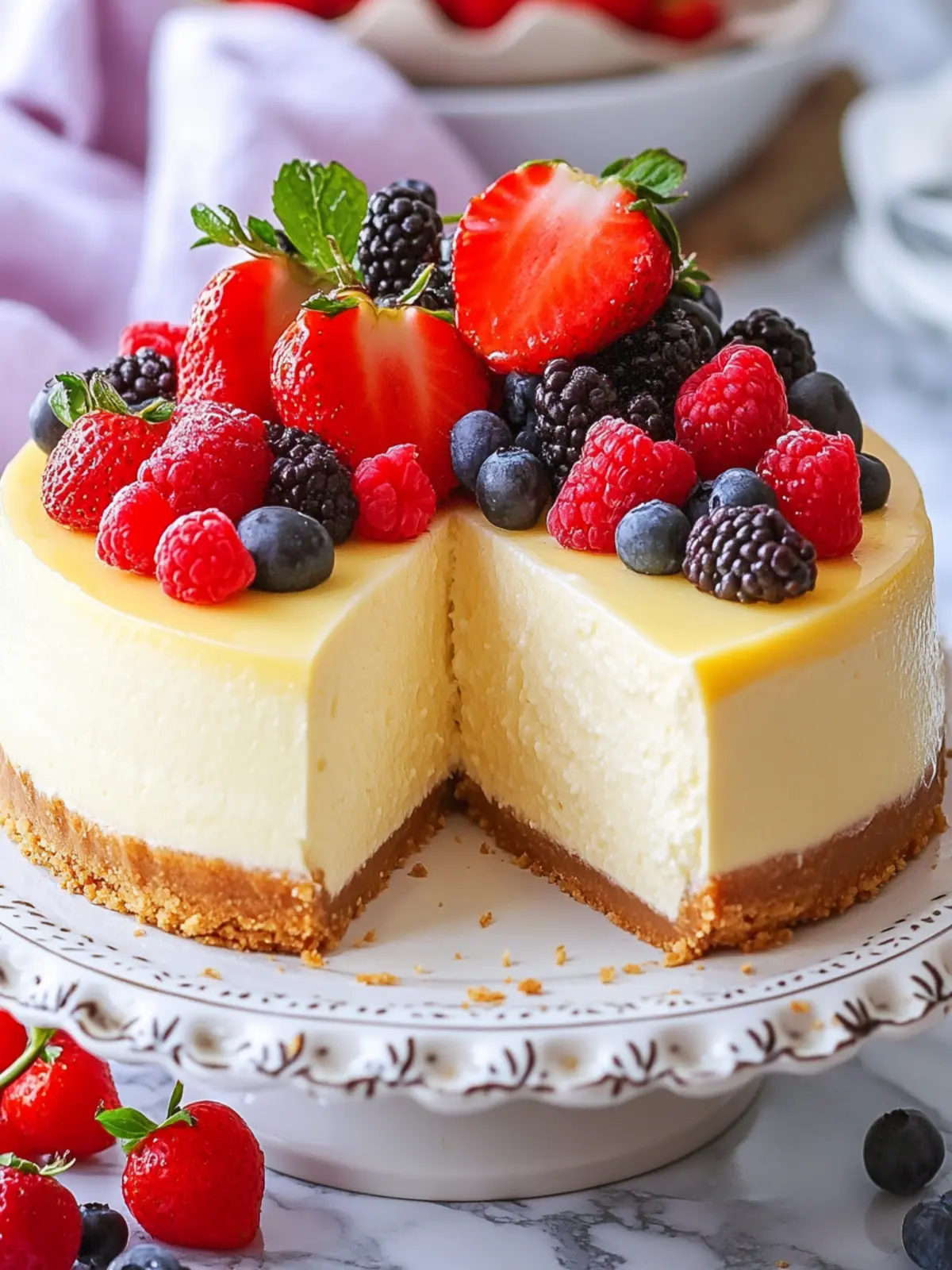 The Best Classic Vanilla Cheesecake Recipe You'll Love! 3 The Best Classic Vanilla Cheesecake Recipe! (video)