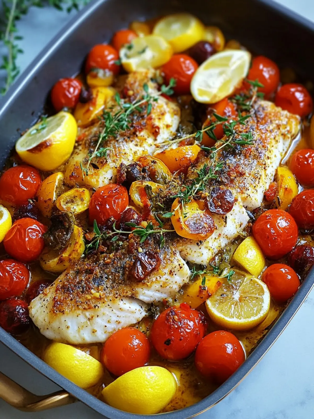 Deliciously Easy Mediterranean Baked Fish Recipe for Dinner 4 Easy Mediterranean Baked Fish Recipe for Dinner