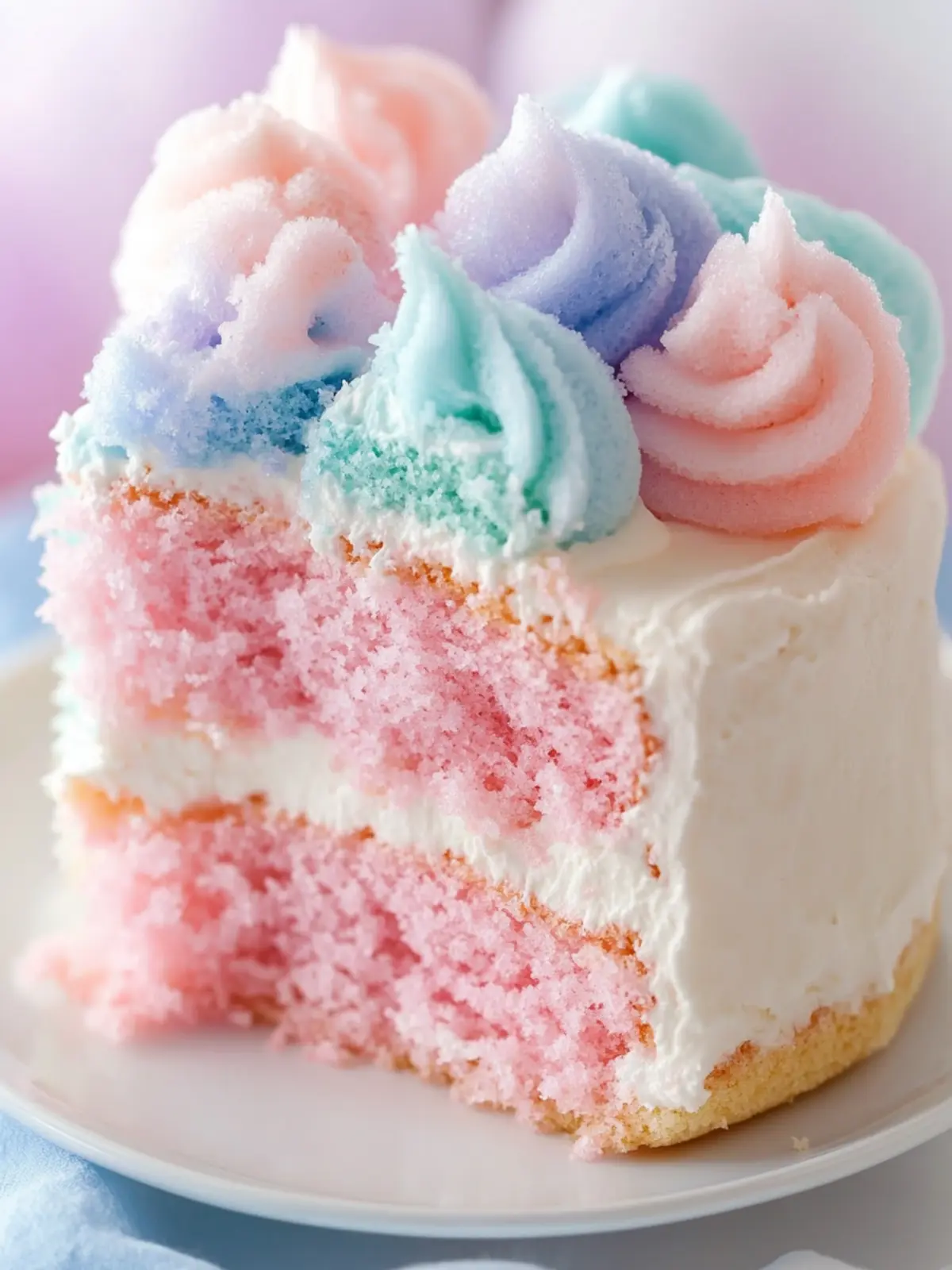 Best Cotton Candy Cake Recipe for Magical Celebrations 4 Best Cotton Candy Cake Recipe