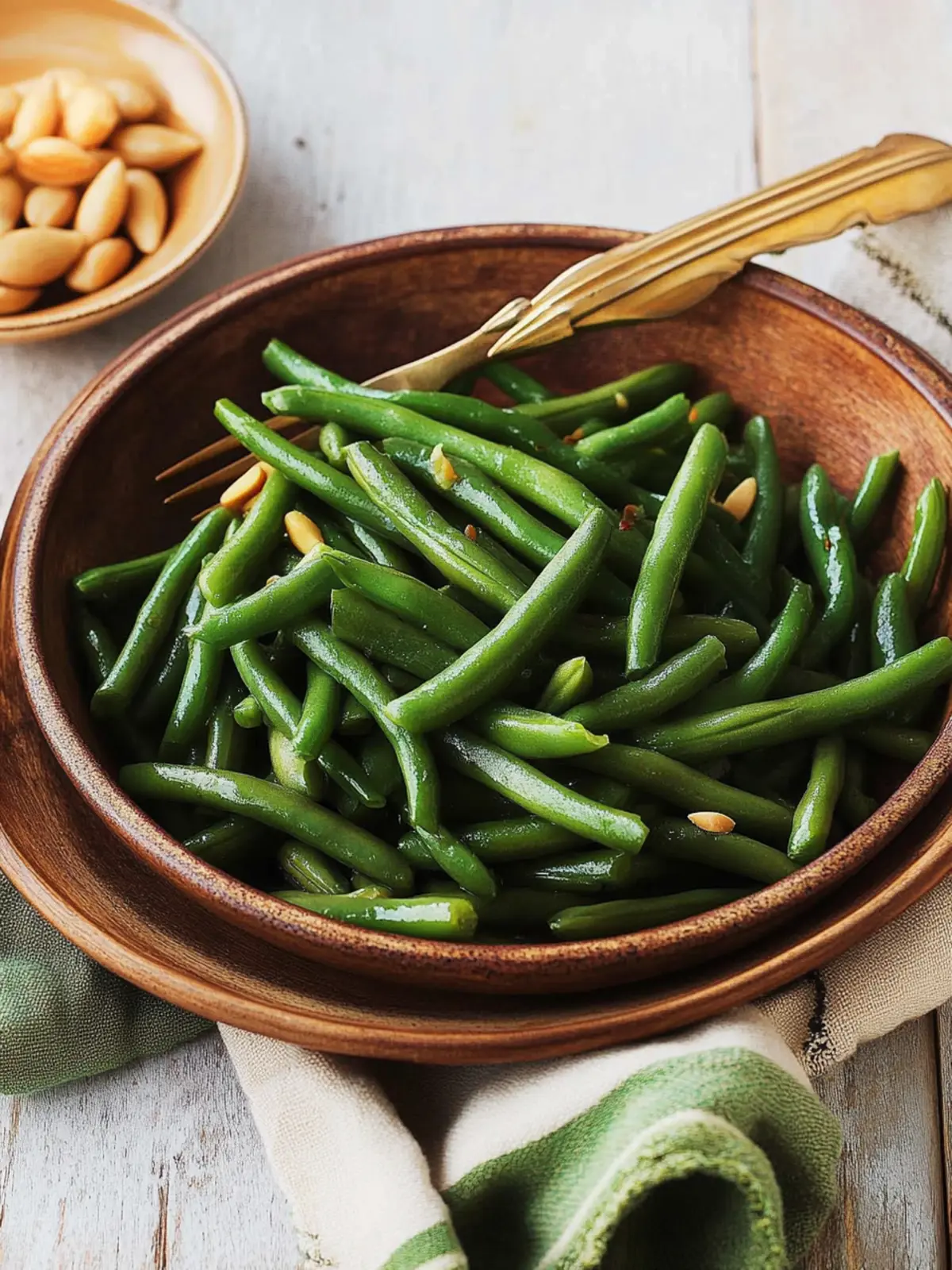 Green Beans Amandine Recipe - Quick, Crunchy, and Delicious 2 Green Beans Amandine
