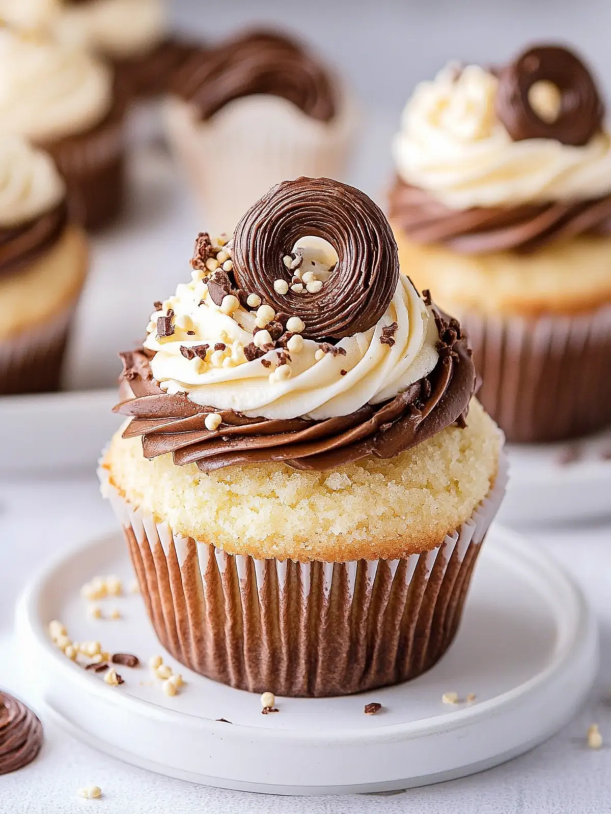 Irresistible Vanilla Nutella Cupcakes for the Ultimate Treat 4 Vanilla Nutella Cupcakes