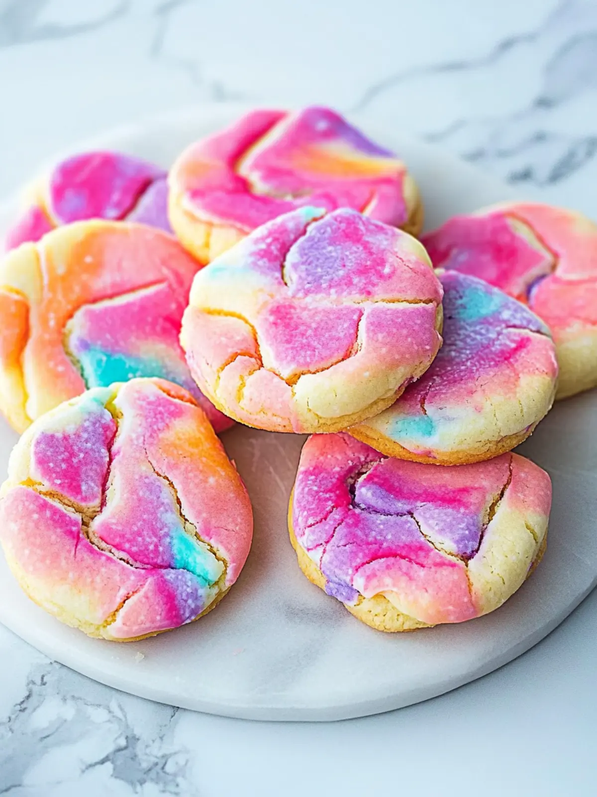 Tie Dye Cookies That Bring Fun and Flavor to Your Table 5 Tie Dye Cookies