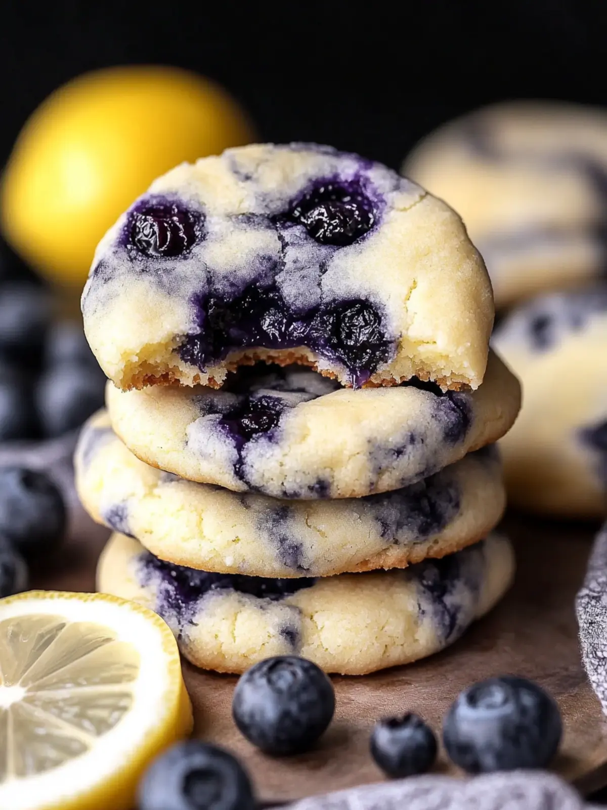 Lemon Blueberry Cheesecake Cookies That Wow Your Taste Buds 2 Lemon Blueberry Cheesecake Cookies