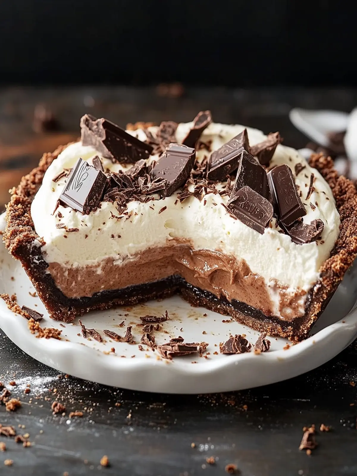 Indulge in No-Bake Baileys Chocolate Cream Pie Today! 5 Baileys Chocolate Cream Pie