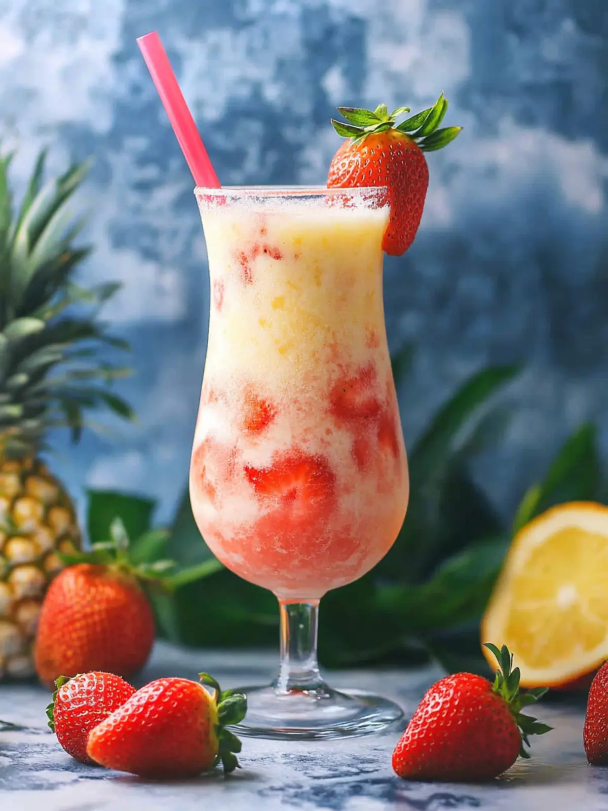 Delicious Virgin Strawberry Pina Colada for Ultimate Refreshment 2 Virgin Strawberry Pina Colada