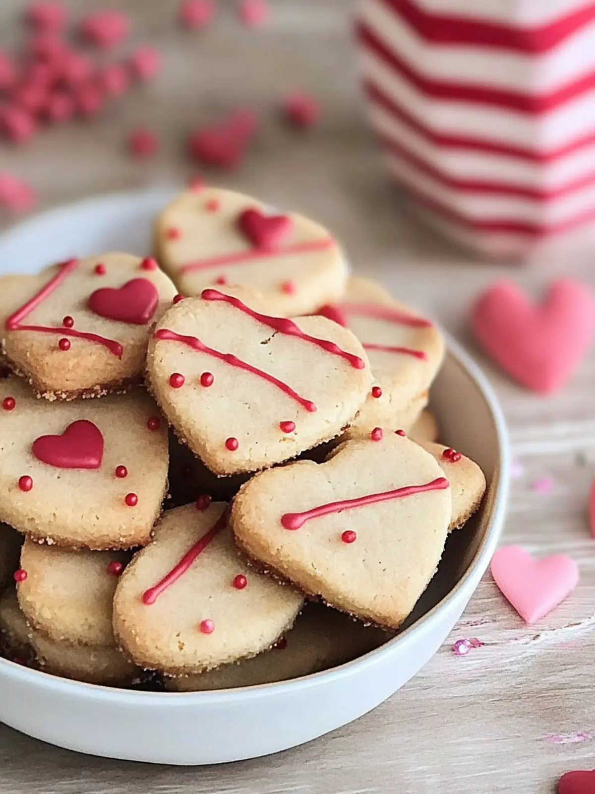 Deliciously EASY Valentine Shortbread Cookies You’ll Love 5 EASY Valentine Shortbread Cookies