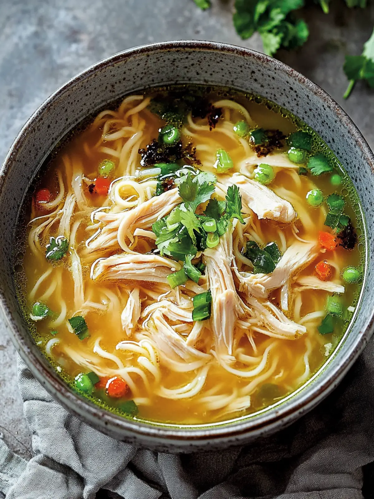 Ginger Garlic Chicken Noodle Soup: The Ultimate Cozy Dish 4 Ginger Garlic Chicken Noodle Soup: An Incredible Ultimate Recipe