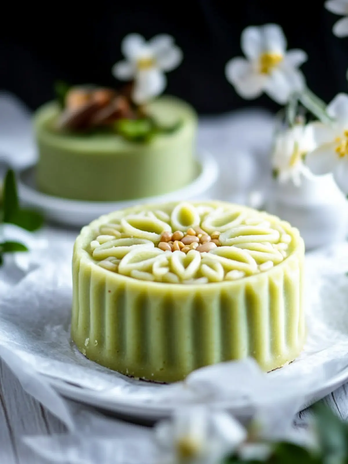Mung Bean Cake Magic: Chill Out with This Vegan Delight 5 Mung Bean Cake