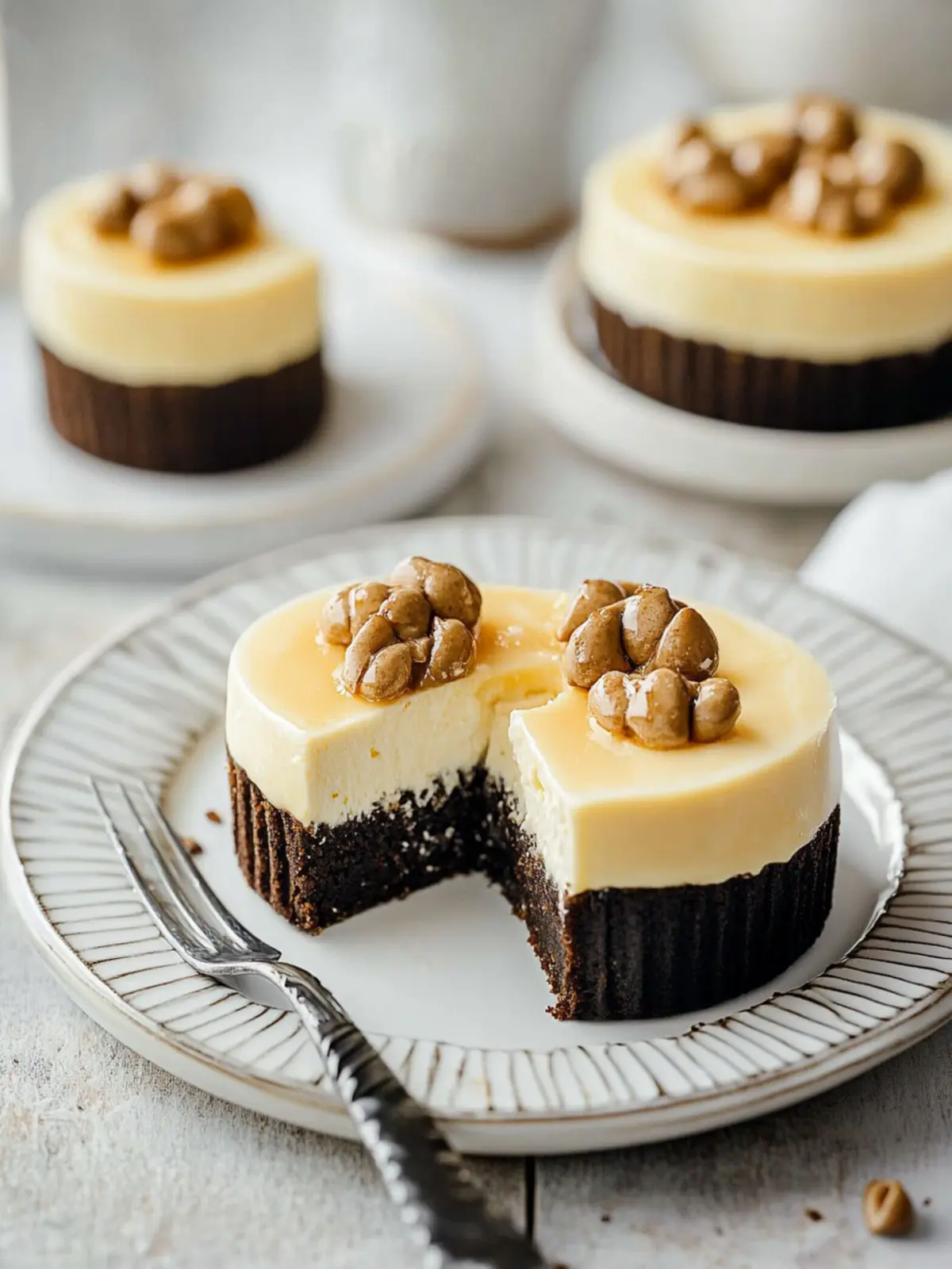 Mini Baileys Cheesecakes with Chocolate Crust to Indulge Today 4 Baileys Cheesecakes