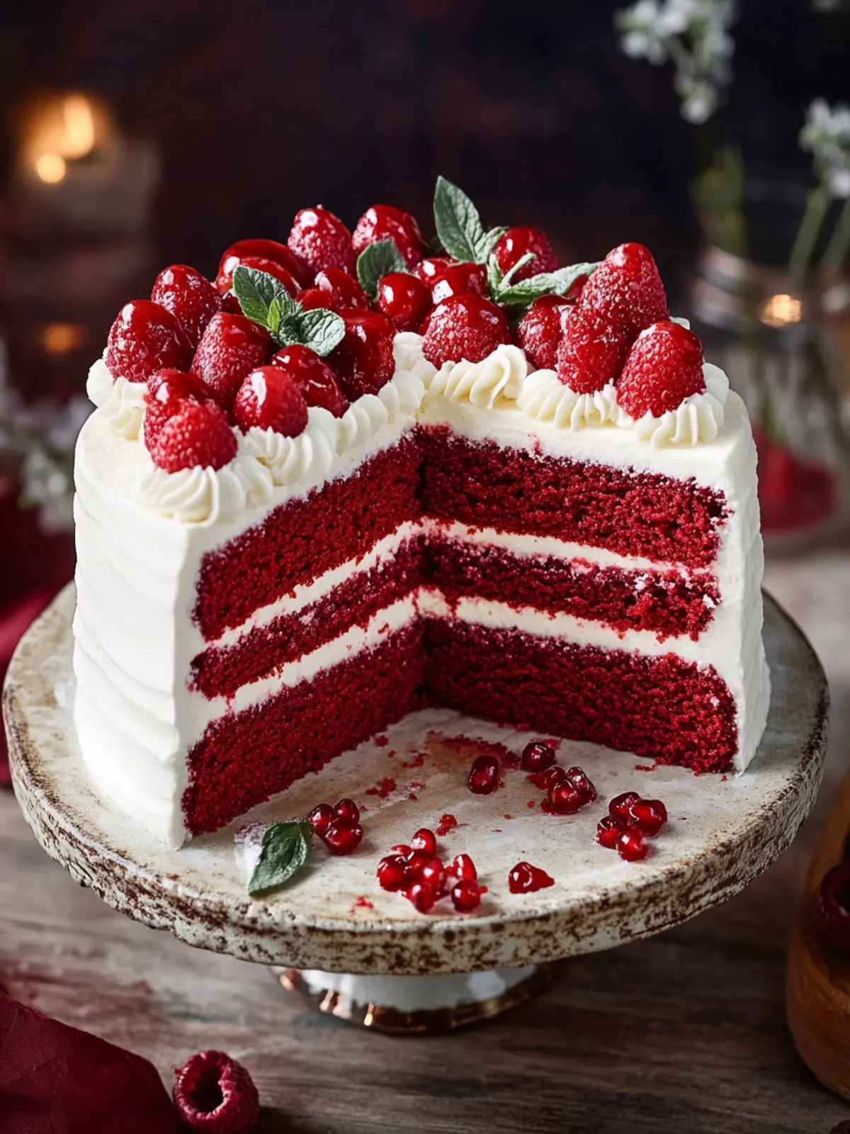 Decadent Red Velvet Cake with Creamy Frosting to Impress 2 Red Velvet Cake