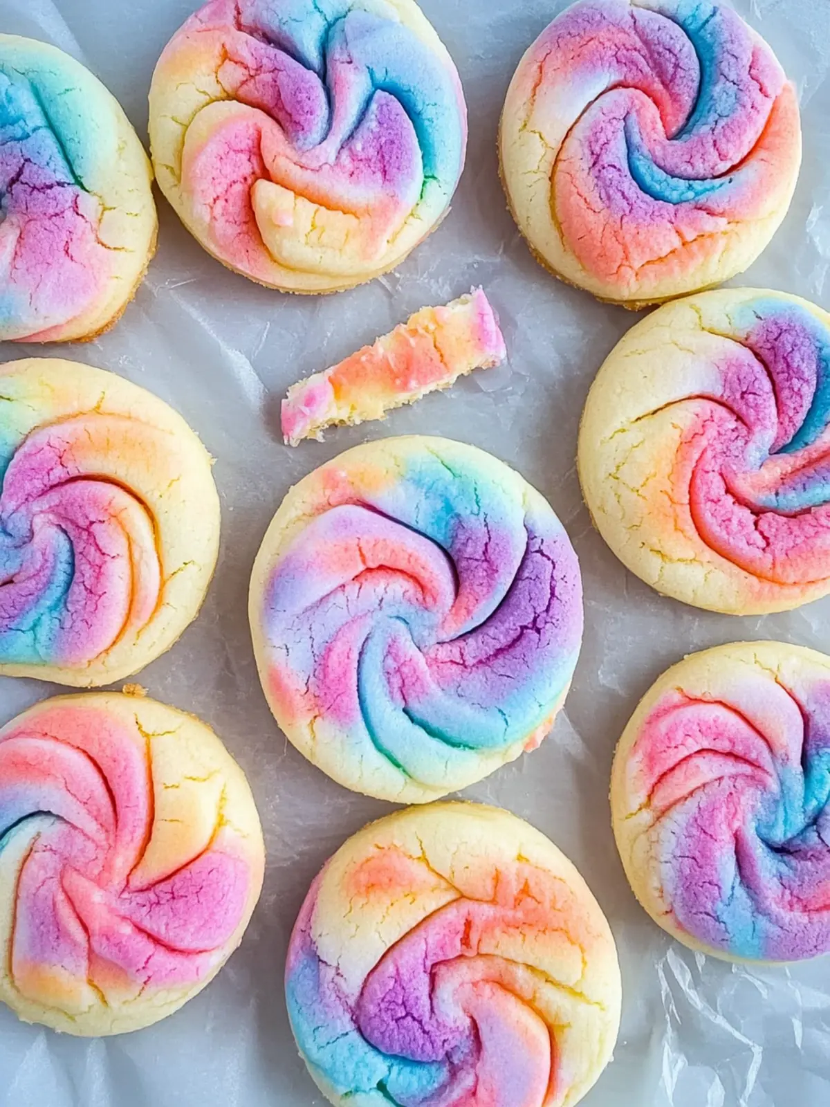 Tie Dye Cookies That Bring Fun and Flavor to Your Table 4 Tie Dye Cookies