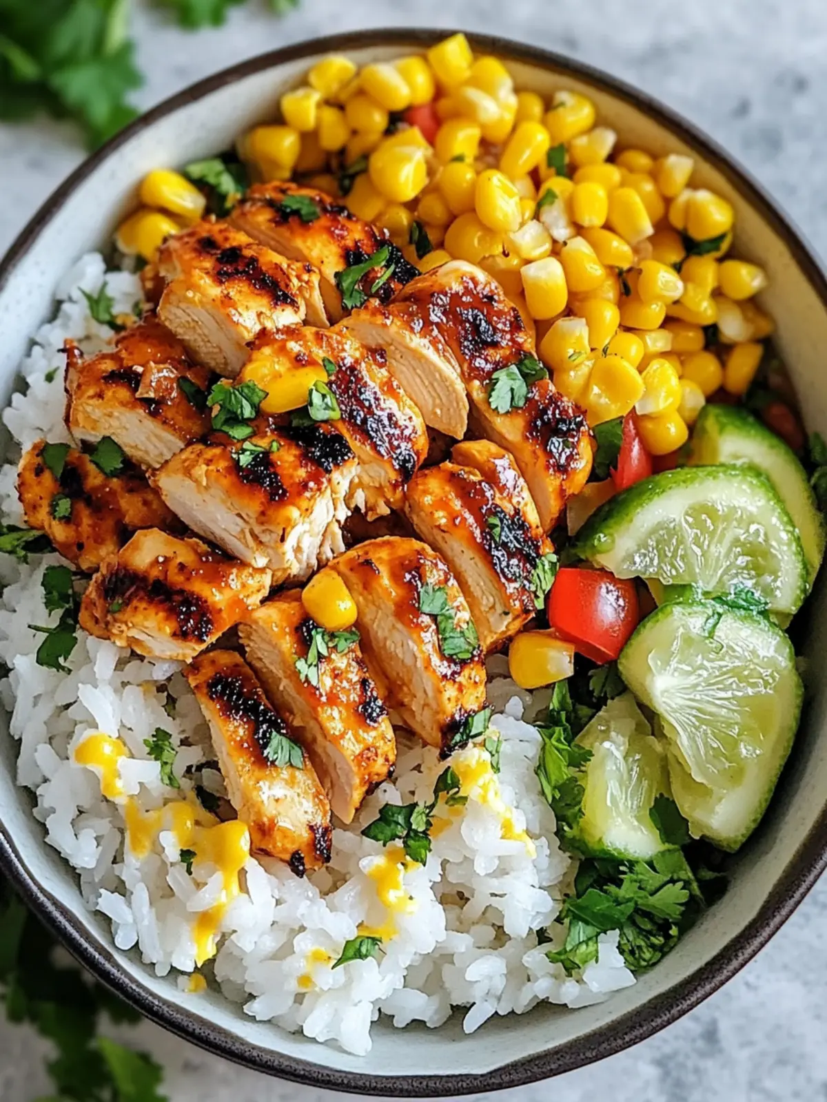 Delicious Street Corn Chicken Rice Bowl for Quick Weeknight Dinners 2 Street Corn Chicken Rice Bowl