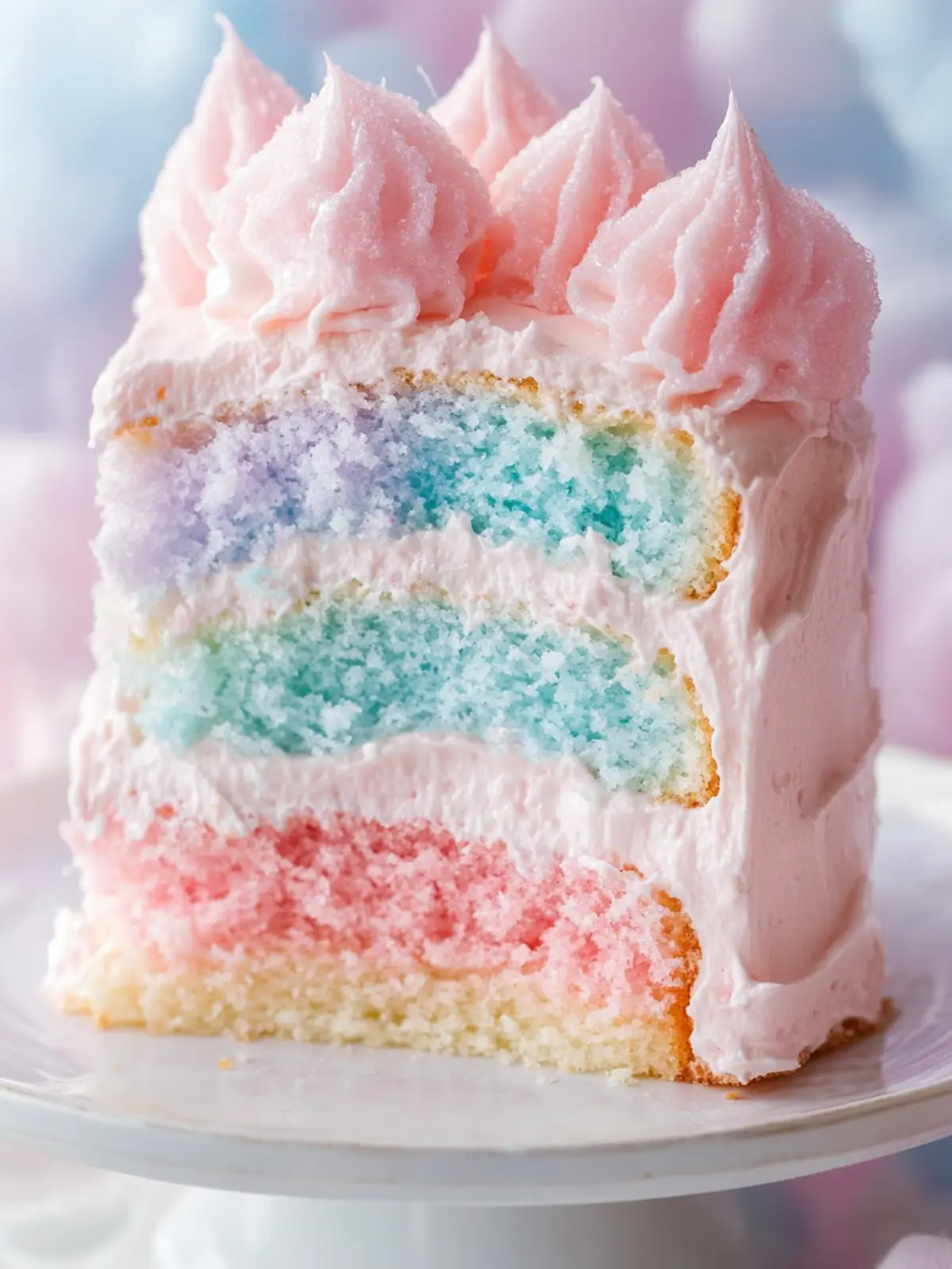 Best Cotton Candy Cake Recipe for Magical Celebrations 3 Best Cotton Candy Cake Recipe