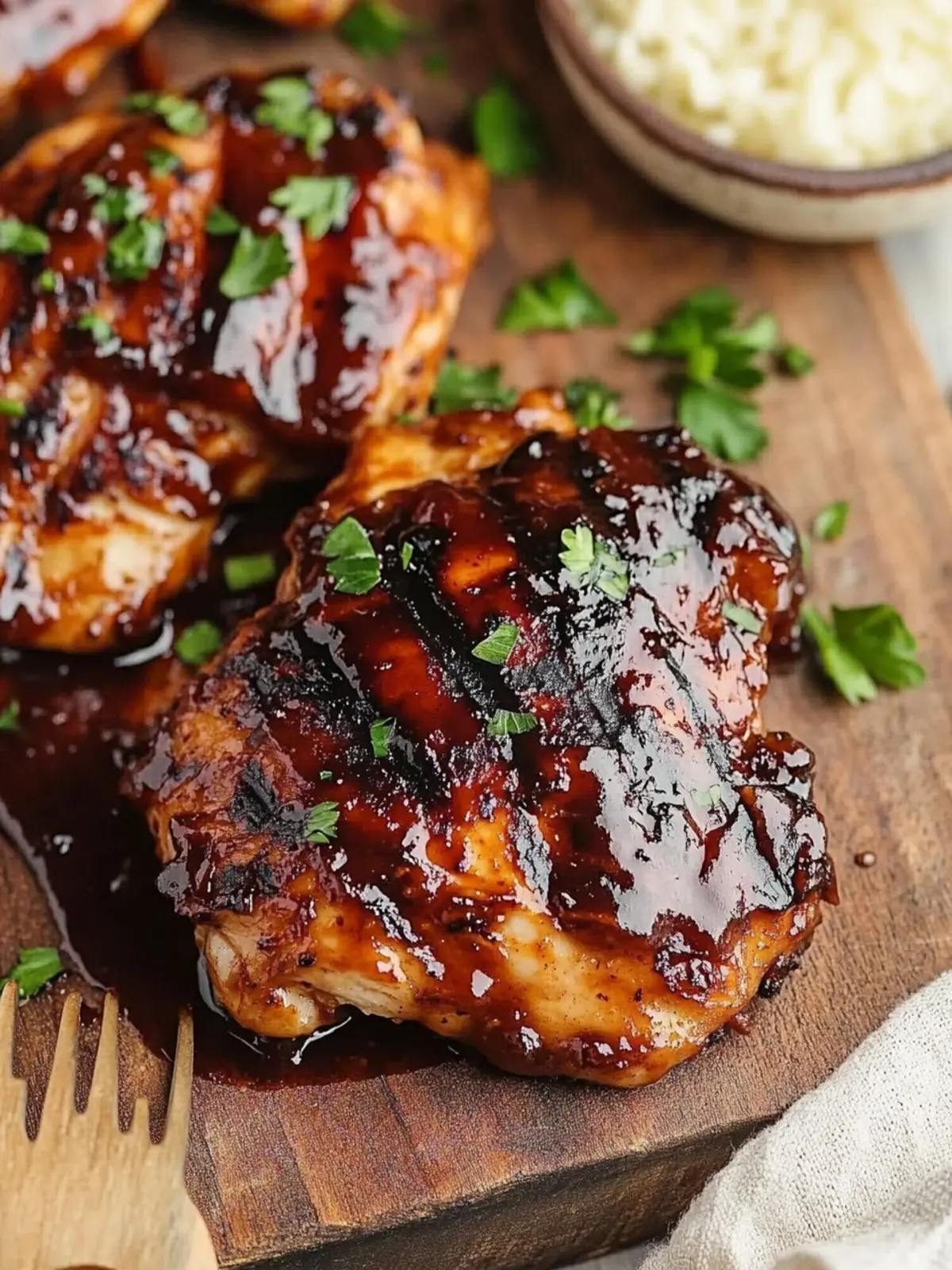Savory Grilled BBQ Chicken Thighs with Smoky Dry Rub Bliss 5 Grilled BBQ Chicken Thighs