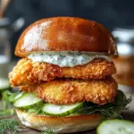 Crispy Dill Chicken Sandwich Recipe for Ultimate Flavor Delight 2 Crispy Dill Chicken Sandwich Recipe