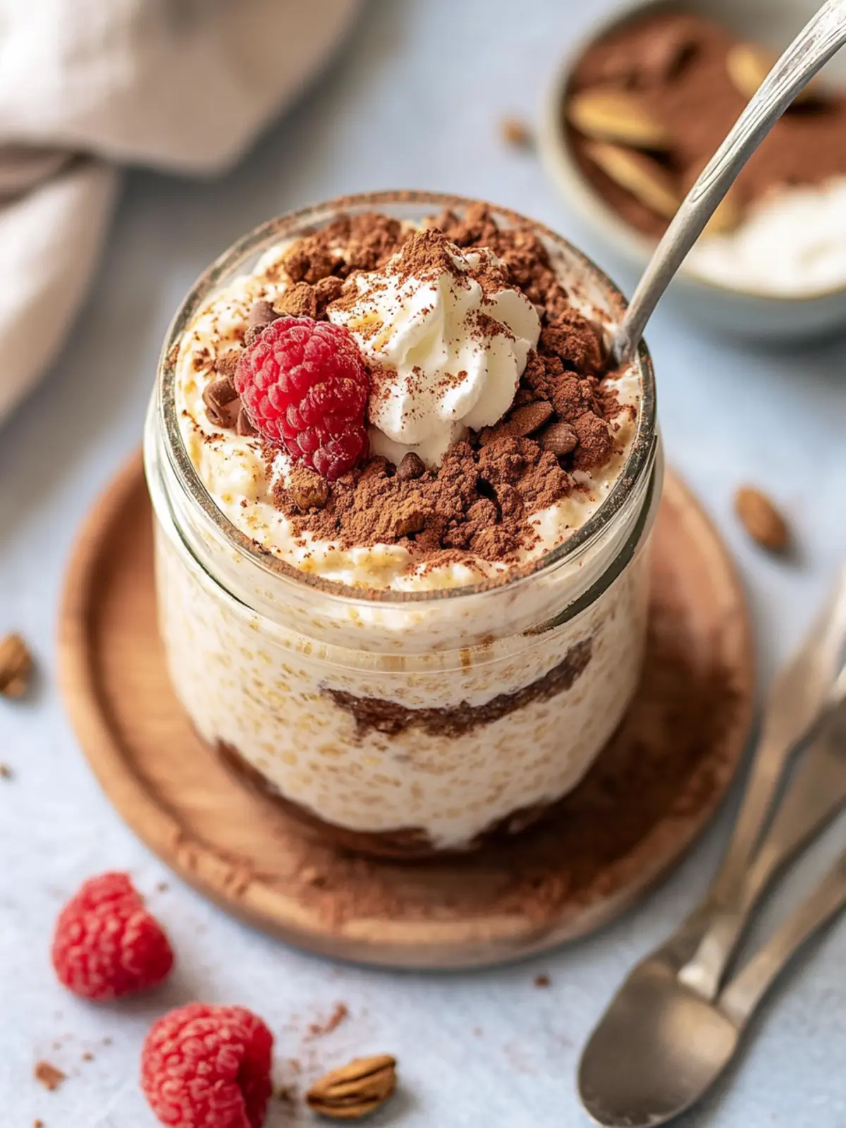 Indulge with Tiramisu Overnight Oats: Healthy & Decadent! 4 Tiramisu Overnight Oats