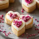 Sweet Mini Heart-Shaped Cakes for a Romantic Valentine's Day 44 Mini heart-shaped cakes for Valentine's Day