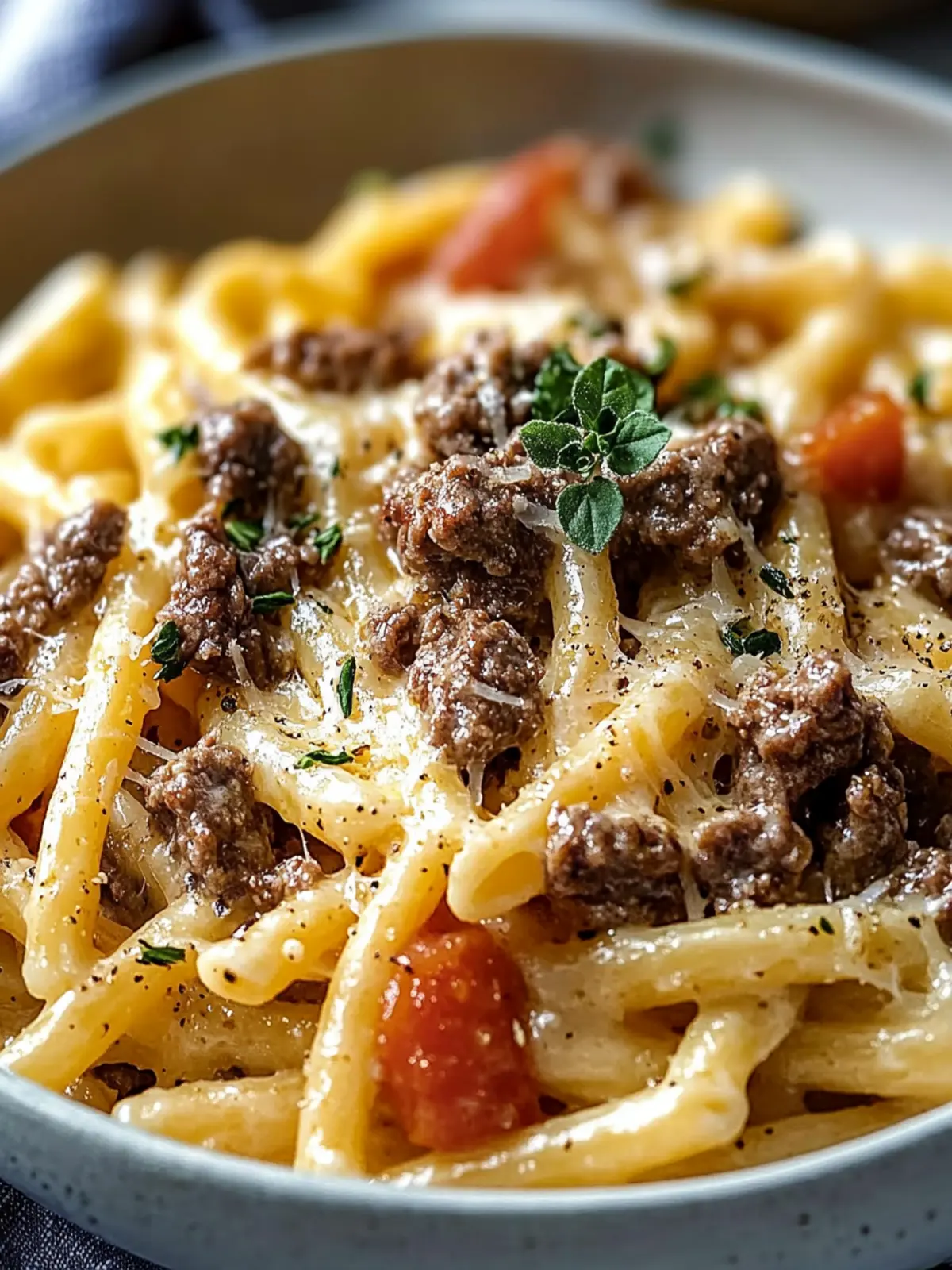 Creamy High Protein Beef Pasta for a Quick Family Feast 4 Creamy High Protein Beef Pasta