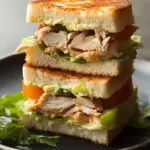 Mini Triple-Decker Tuna Melts for Quick, Flavorful Snack Bliss 6 Mini Triple-Decker Tuna Melts