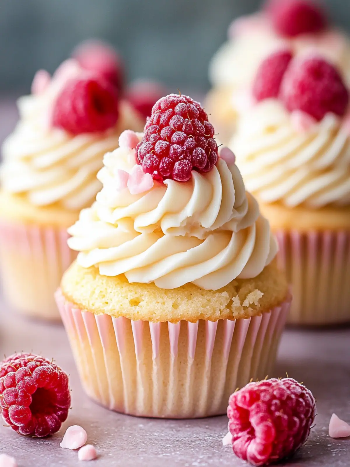 Raspberry and White Chocolate Cupcakes for Sweet Celebrations 4 Raspberry and White Chocolate Cupcakes