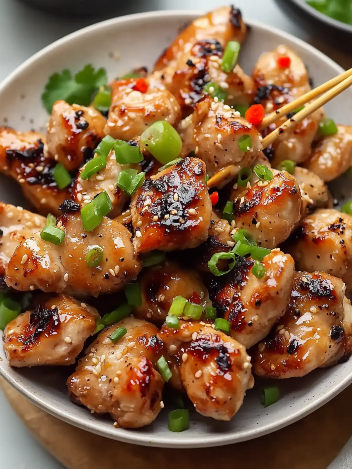 Savor Delicious Yakitori-Inspired Salt And Pepper Chicken Bites 3 Yakitori-Inspired Salt And Pepper Chicken Bites