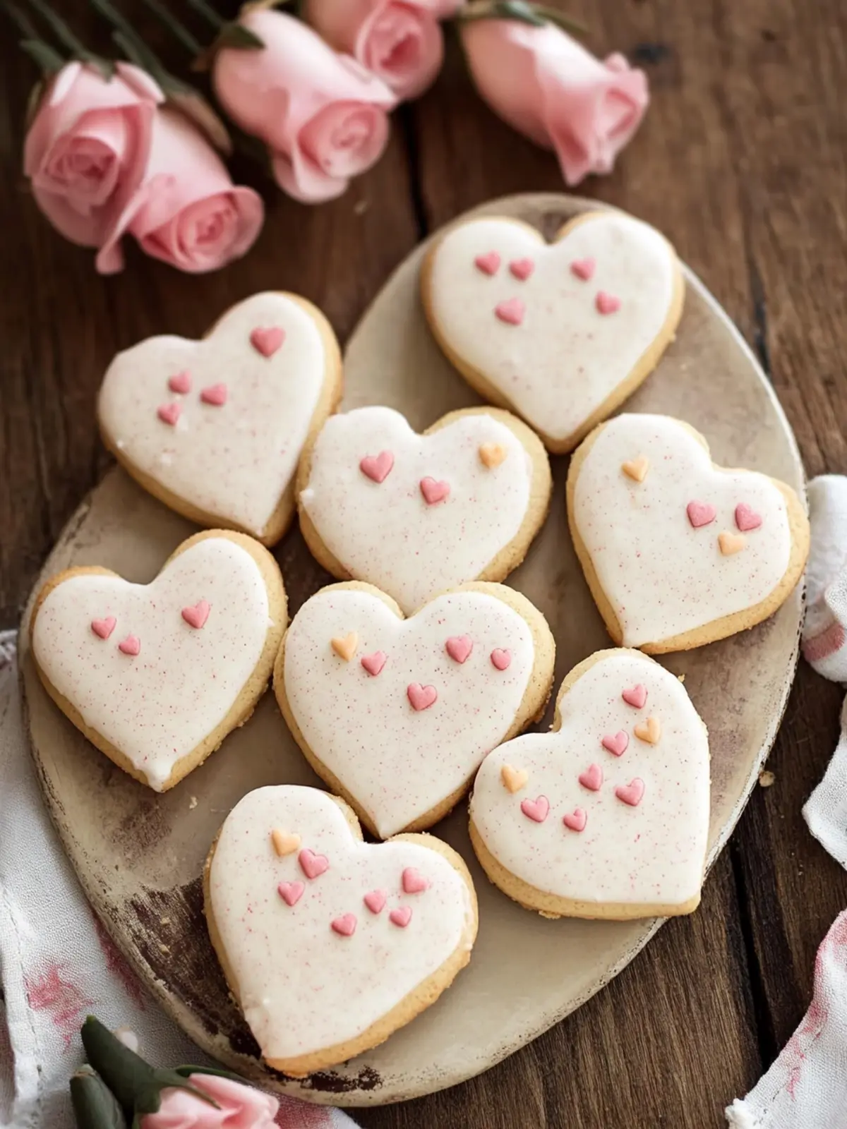 How to Make Rustic Speckled Heart Cookies That Wow Your Guests 2 How to Make Rustic Speckled Heart Cookies