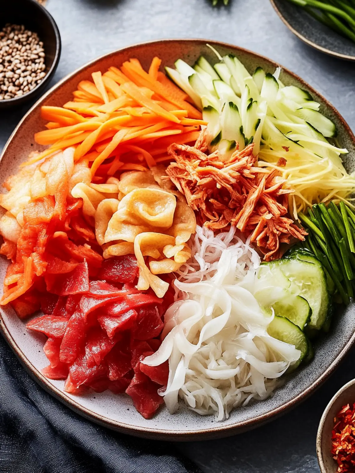 Delicious Prosperity Salad (Yusheng) for Lunar New Year Joy 3 Prosperity Salad (Yusheng)