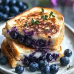 Crispy Blueberry Grilled Cheese: A Sweet Brunch Surprise 9 Crispy Blueberry Grilled Cheese
